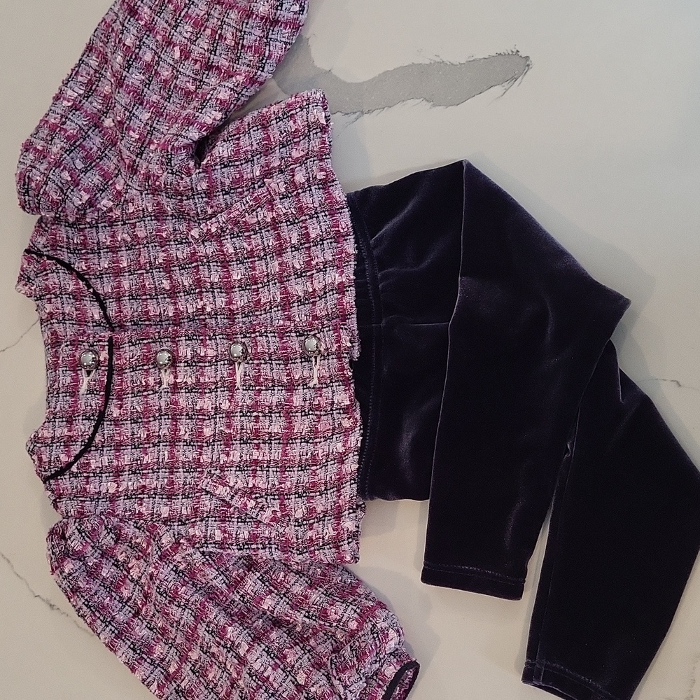Tweed Jacket and Pants Janie and Jack